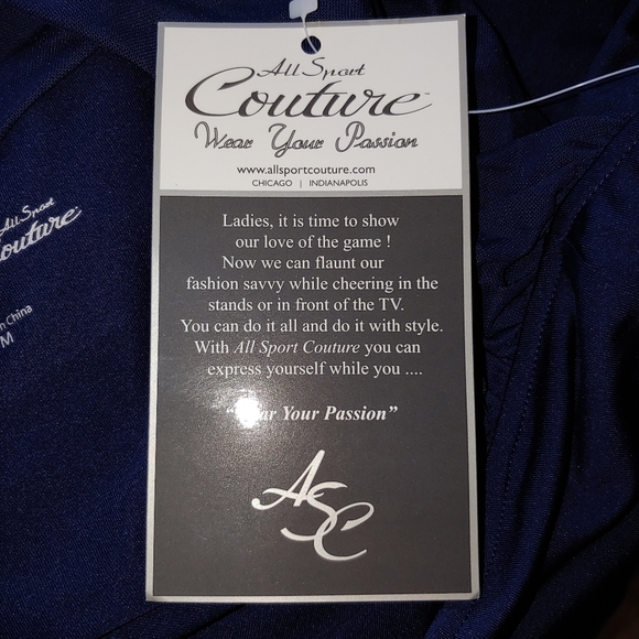 All Sport Couture Patriots NFL Team Apparel NWT - Picture 6 of 6